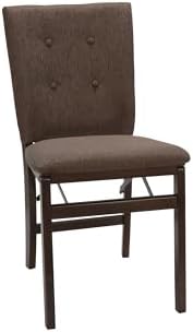 Stakmore Parson's Indoor Wooden Folding Dining Chairs, Espresso, Set of 2
