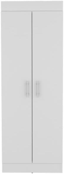 Clinton Pantry Cabinet Engineered Wood White