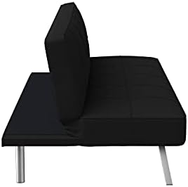 Serta® Rane Futon Sofa Bed 66.1", 3-in-1 Convertible Couch Sleeper for S...