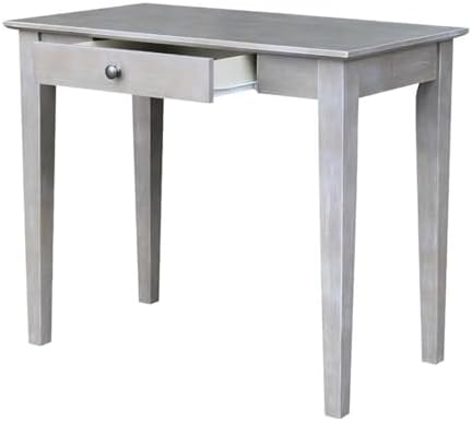 International Concepts Writing Desk, Washed Gray Taupe