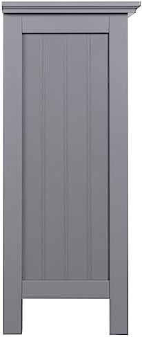 eHemco 2 Tier Bookcase, 29 Inches, Gray