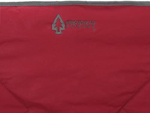 ARROWHEAD OUTDOOR Portable Folding Double Duo Camping Chair Loveseat w/ 2 Cup...