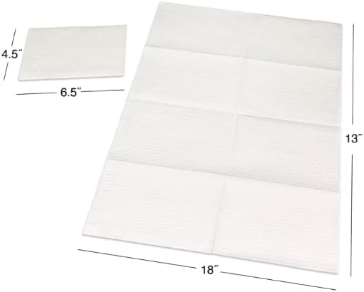 Sova Disposable Changing Station Liners, 2-Ply, White (500 Pack)