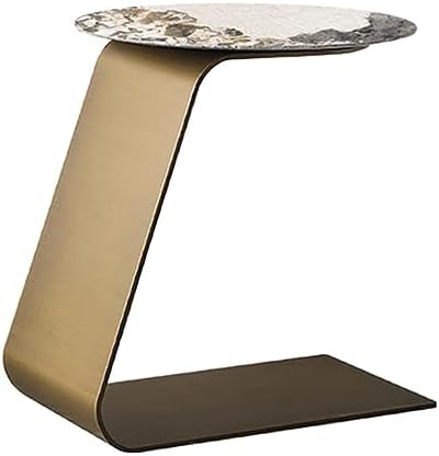 End Table Creative End Table Slate Carbon Steel Coffee Table Unique Side Tabl...