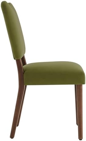 KISLOT Upholstered Dining Chairs Set of 6, Modern Velvet Kitchen Chairs with ...