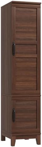 GarveeHome Armoire Wardrobe Closet with 2 Doors, Wooden Wardrobe Cabinet with...
