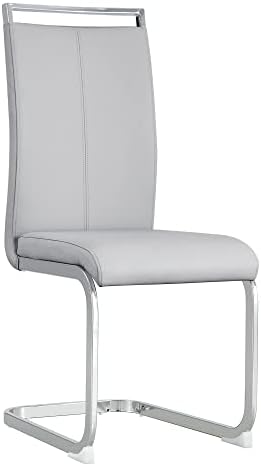 Baysitone Modern Dining Chairs Set of 2, Side & Kitchen Chairs with Faux ...