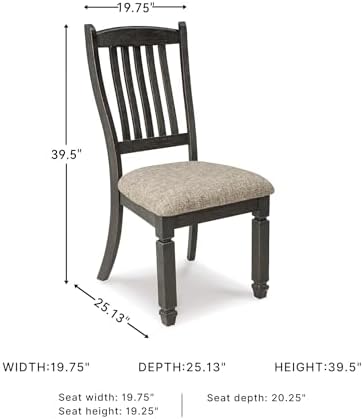 Signature Design by Ashley Tyler Creek Upholstered Dining Chairs, Set of 2