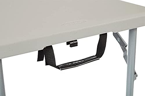 Office Star Resin Multipurpose Rectangle Table, 4-Feet Long, Height Adjustabl...