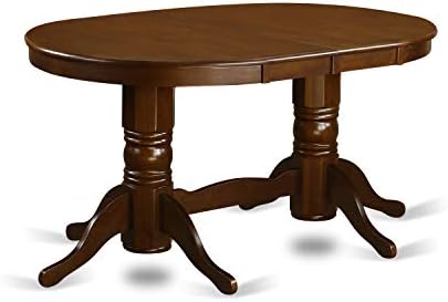 East West Furniture VANC9-ESP-C 9 Piece Modern Dining Table Set Includes an O...
