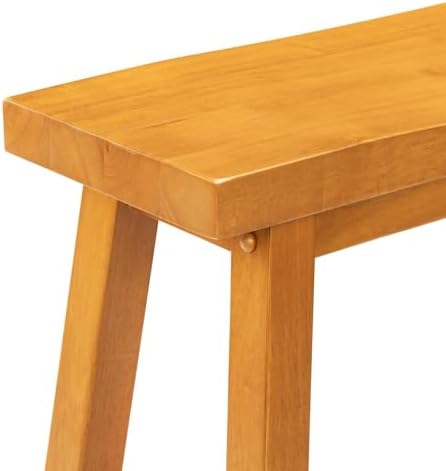 Sonoma Backless Bench - Golden Oak