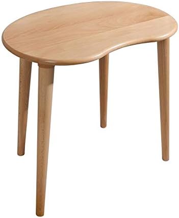 Telephone Table, Solid Wood Pea Shaped Side Table,Living Room Bedroom Furnitu...