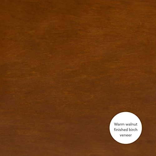 Linon Melissa Mid-Century Walnut End Table