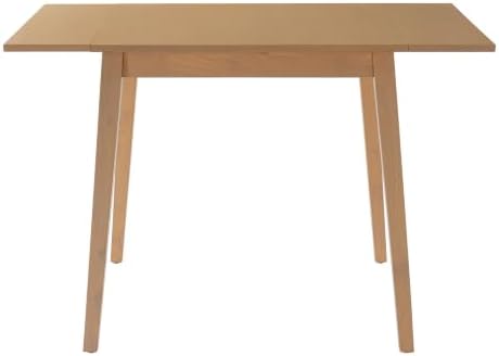 P PURLOVE 3 Piece Kitchen Dining Set, Wood Dining Table Set, Natural+Beige