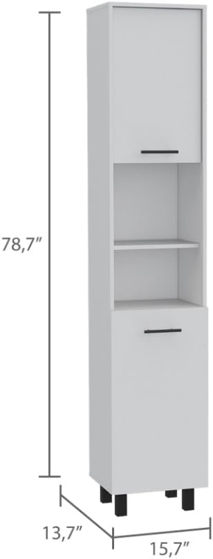 2-Piece Kitchen Set with Island and Pantry Cabinet | Spacious kitchen island ...