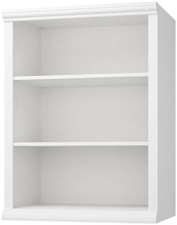 Rresyet 3 Tier Bookcase 27.6" W Bookshelf, White