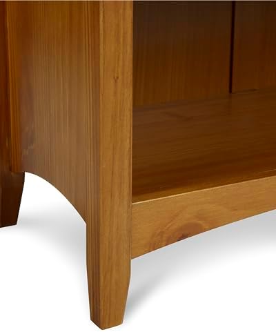 Shaker Style 4 Shelf Bookcase / Solid Wood / 48" High / Adjustable Shelv...