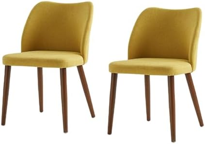 Dining Chairs Set of 2, Upholstered Kitchen Dining Room Chair Set Morden Acce...