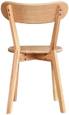 Single Oak Dining Chair, Natural Wood Finish