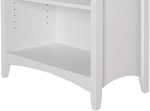 Camaflexi Shaker Style Bookcase, 72", White
