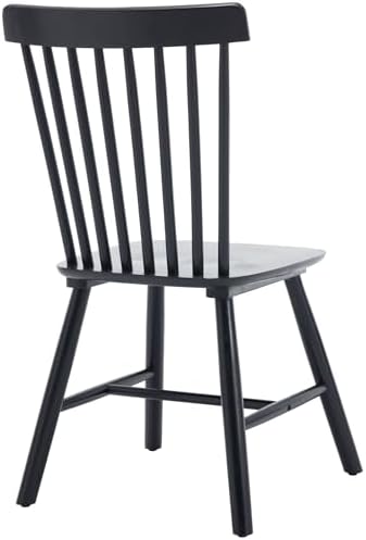 Windsor Dining Chairs Set of 2, Spindle Back Wooden Chairs