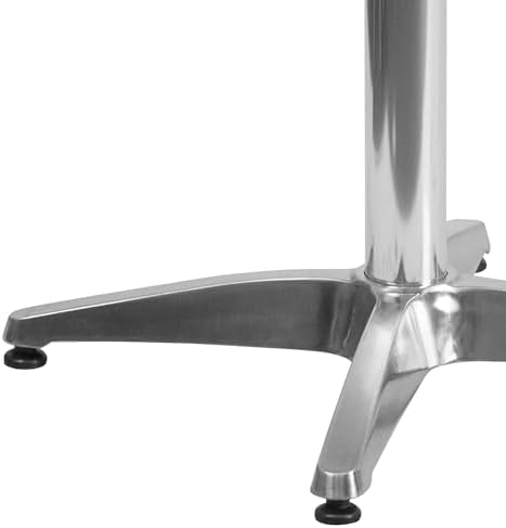 Flash Furniture 31.5 in Aluminum Indoor/Outdoor Round Table with Base