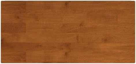 SIMPLIHOME Harper 30" Solid Wood Cabinet in Teak Brown