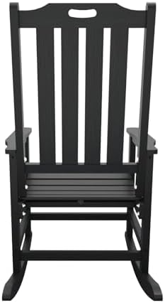 THOEOE Outdoor Rocking Chairs Set of 2, Oversized Patio Rocking Chair | HDPE ...