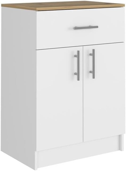 DEPOT E-SHOP Barbados Pantry Organizer Cabinet with One Drawer, Two Interior ...
