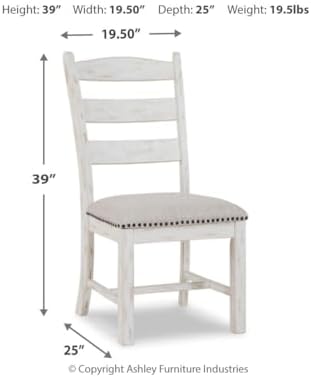 Signature Design by Ashley Valebeck Upholstered Dining Chairs, Set of 2