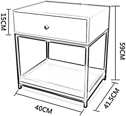 Telephone Table, Bedroom Bedside Table Multifunction Storage Rack Living Room...