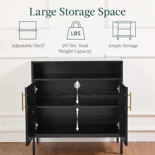 Best Choice Products Rattan Sideboard Buffet Cabinet, Entryway Table, Accent ...