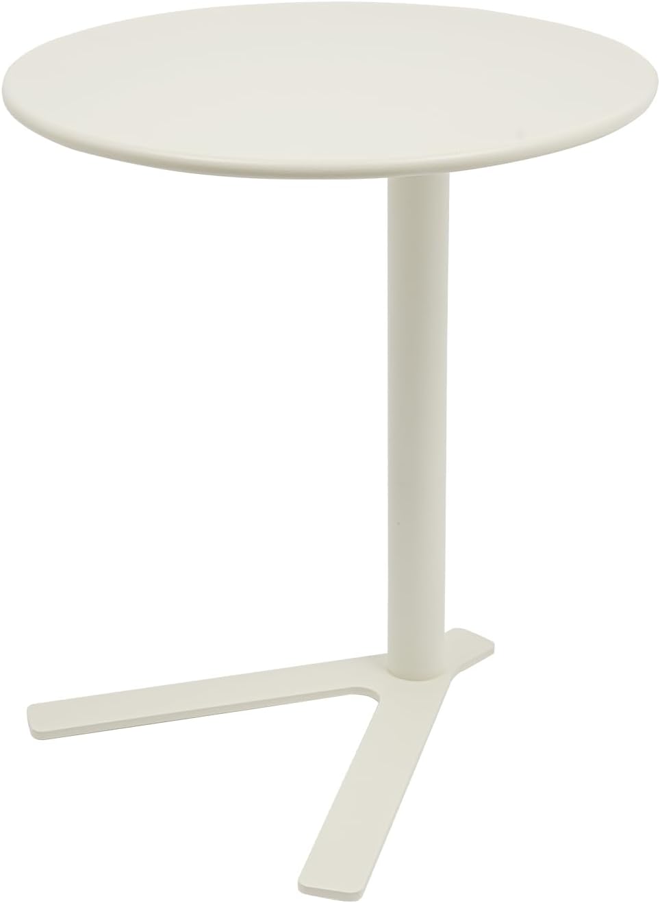 Round Side Table, Small C Shaped End Table, Couch Side Table, Modern Coffee T...
