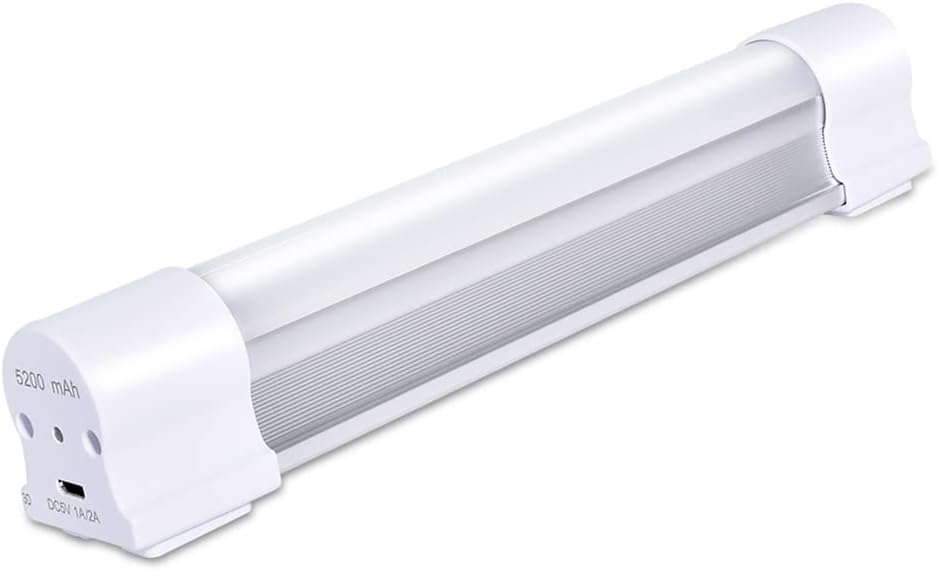 LETOUR Rechargeable Light LED Tube Magnetic Light 4000Lumens 5200mAh 5 Levels...