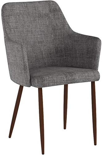 Christopher Knight Home Zeila Mid-Century Modern Fabric Dining Chair with Woo...