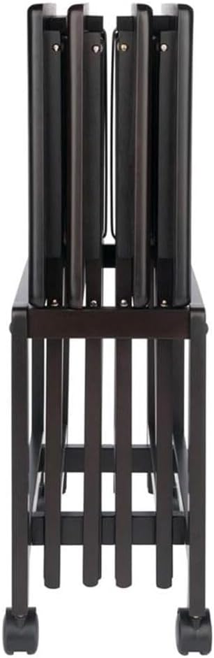 HomeStock Vintage Vogue 5-Pc Snack Table Set, Coffee