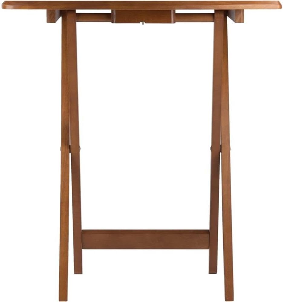 Pemberly Row 24" W x 12" D Transitional Oversized Solid Wood Snack ...