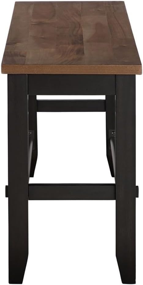 Steve Silver Company Bermuda Counter Bench, Gray
