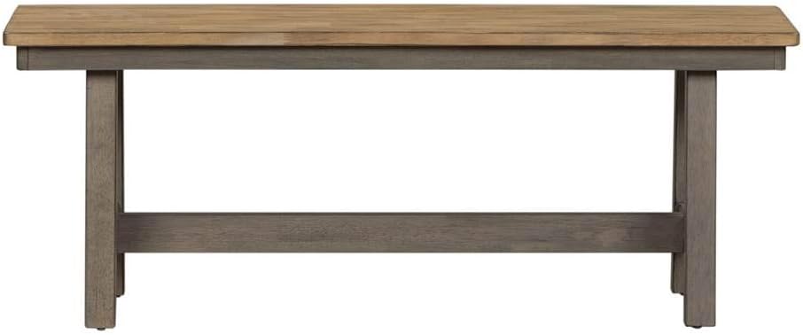 Liberty Furniture Industries Lindsey Farm Backless Bench, W48 x D14 x H18, Li...