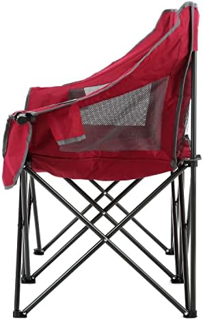 ARROWHEAD OUTDOOR Portable Folding Double Duo Camping Chair Loveseat w/ 2 Cup...