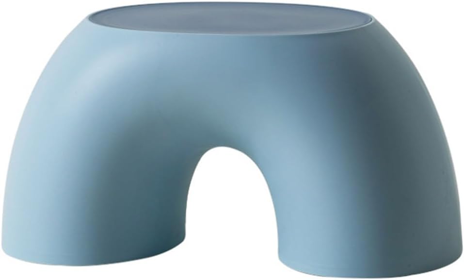 Simple Colourful Small Short Stool for Home, Non-Slip Ring Rainbow Shoe Stool...