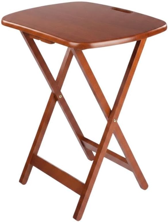 Furnifact Brown Snack Table Set, Modern Design, Versatile for Home, Living Ro...