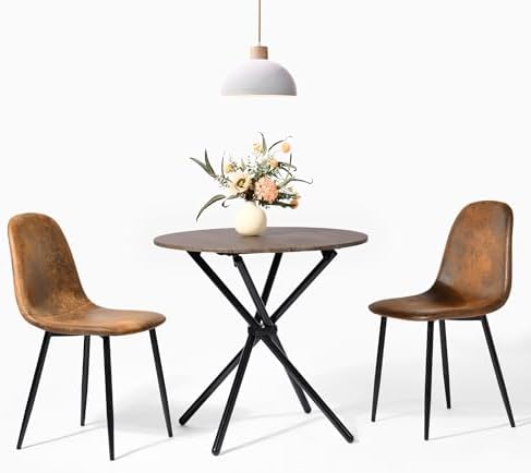 Homy Casa Dining Chairs Set of 4 Modern Style Mid Century Chair for Kitchen D...