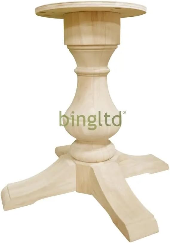 BingLTD - 29" Tall Taylor Round Pedestal Table Base (PD-R2901-RW-UNF)
