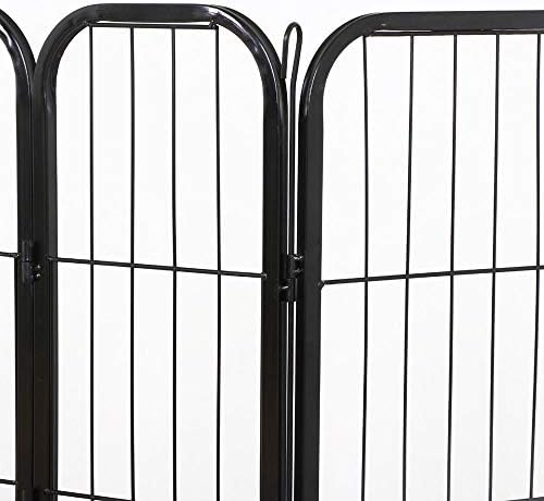 Yaheetech 24in x 171ft Rustproof Foldable Metal Decorative Garden Fence