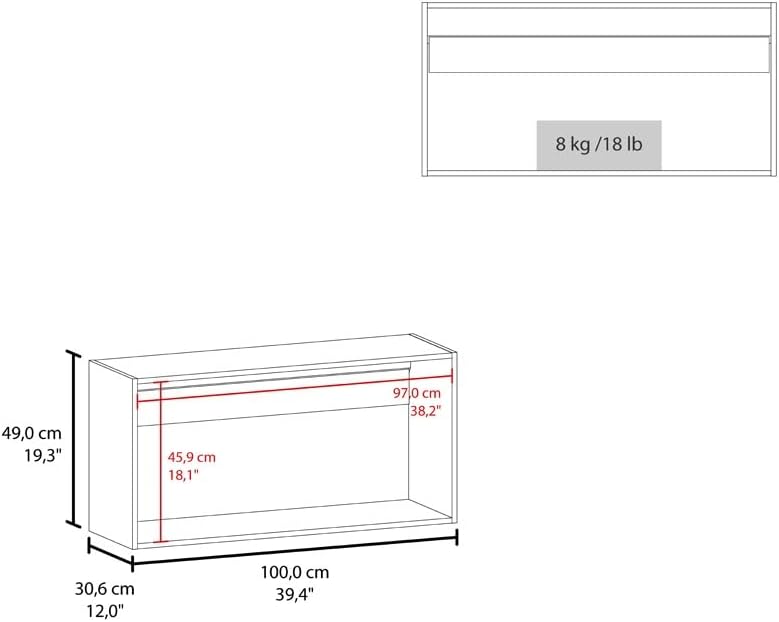 Wall Cabinet Pantry Sideboard, Saving Space Storage Cabinet for Closet Kitche...