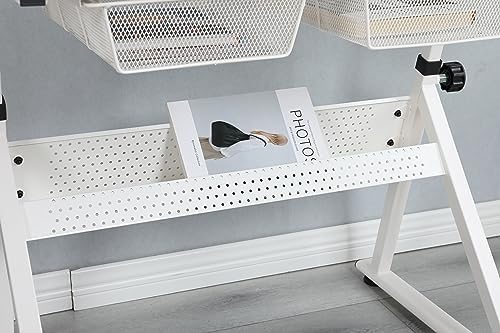 Glass Drafting Table Art Desk – Adjustable Professhional Artwork Drawing Draf...
