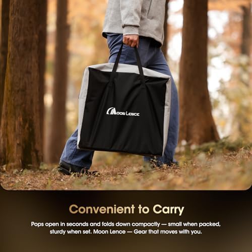 MOON LENCE Directors Camping Chair, Heavy Duty,Oversized Portable Folding Cha...