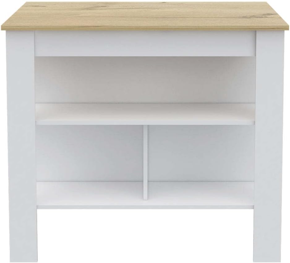 5-Shelf 4-Door Kitchen Set with Island and Wall Cabinet | Includes 5 shelves ...