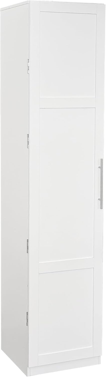 LUMISOL Tall Kitchen Pantry Cabinet with 6 Shelves and 6 Side Racks, Modern B...